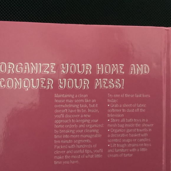 10 minute Organization and House Keeping book Rose Kennedy Sarah Lavieri Hunter - Picture 5 of 6